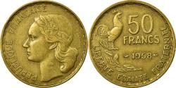 World Coins - Coin, France, Guiraud, 50 Francs, 1958, Paris, , Aluminum-Bronze