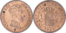 World Coins - Coin, Spain, Alfonso XIII, Centimo, 1906, Madrid, , Bronze, KM:726