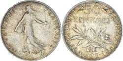 World Coins - Coin, France, Semeuse, 50 Centimes, 1913, , Silver, Gadoury:420