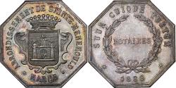World Coins - France, Token, Notaires de l'Arrondissement de Sainte-Menehould, Marne, 1888