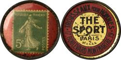 World Coins - Coin, France, The Sport, Trousseaux, Paris, 5 Centimes, Timbre-Monnaie