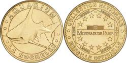 World Coins - France, Token, 17/ Aquarium La Rochelle - Requin, 2005, Copper-nickel Aluminium