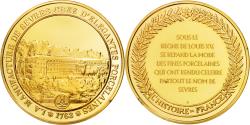 World Coins - France, Medal, French Fifth Republic, History, , Vermeil