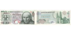 World Coins - Mexico, 10 Pesos, 1971-02-03, AU(55-58)
