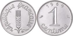 World Coins - Coin, France, Épi, Centime, 1969, Paris, , Stainless Steel, KM:928