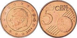 World Coins - Belgium, 5 Euro Cent, 2004, Brussels, , Copper Plated Steel, KM:226
