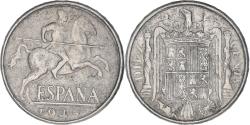 World Coins - Coin, Spain, 10 Centimos, 1945, , Aluminum, KM:766
