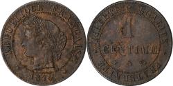 World Coins - Coin, France, Cérès, Centime, 1874, Paris, , Bronze, KM:826.1