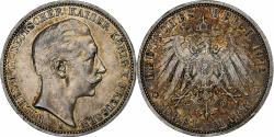 World Coins - German States, PRUSSIA, Wilhelm II, 3 Mark, 1912, Berlin, Silver,