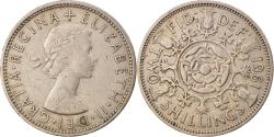 World Coins - Coin, Great Britain, Elizabeth II, Florin, Two Shillings, 1961,