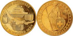 World Coins - Switzerland, Medal, Der Zürichsee, Die Schweizer Seen, , Copper-Nickel