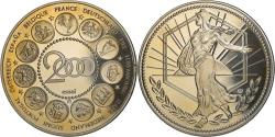 World Coins - France, Medal, L'Europe, La Semeuse, Politics, 2000, , Copper-nickel