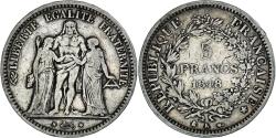 World Coins - Coin, France, Hercule, 5 Francs, 1848, Bordeaux, , Silver, KM:756.4