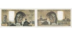 World Coins - France, 500 Francs, Pascal, 1983, L.180, EF(40-45), Fayette:71.28, KM:156e