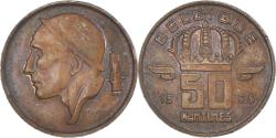 World Coins - Coin, Belgium, 50 Centimes, 1965