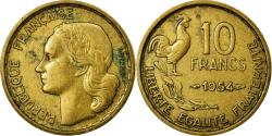 World Coins - Coin, France, Guiraud, 10 Francs, 1954, Paris, , Aluminum-Bronze