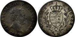 World Coins - Coin, German States, WURTTEMBERG, Wilhelm I, 3 Kreuzer, Groschen, 1826