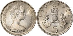 World Coins - Coin, Great Britain, Elizabeth II, 5 New Pence, 1970, , Copper-nickel