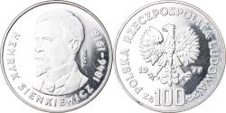 World Coins - Coin, Poland, 100 Zlotych, 1977, Warsaw, ESSAI, , Silver, KM:Pr299