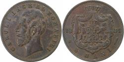World Coins - Romania, Carol I, 5 Bani, 1884, Bucarest, Copper, , KM:19