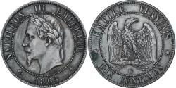 World Coins - Coin, France, Napoleon III, 10 Centimes, 1864, Strasbourg, , Bronze