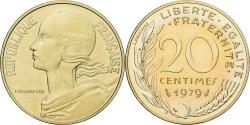 World Coins - Coin, France, Marianne, 20 Centimes, 1979, Paris, série FDC,