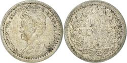 World Coins - Coin, Netherlands, Wilhelmina I, 10 Cents, 1913, , Silver, KM:145