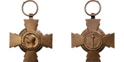 World Coins - France, Croix du Combattant, WAR, Medal, Very Good Quality, Bronze, 36