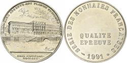 World Coins - France, Module de 20 francs, Épreuve, 1991, Monnaie de Paris, Nickel,