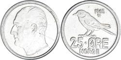 World Coins - Coin, Norway, 25 Öre, 1965