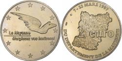 World Coins - France, 2 Euro, Département de la Mayenne, 1997, Copper-nickel,