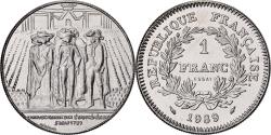 World Coins - France, 1 Franc, États généraux, 1989, MDP, Pattern, Nickel,