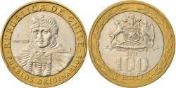 World Coins - Coin, Chile, 100 Pesos, 2013, Santiago, , Bi-Metallic