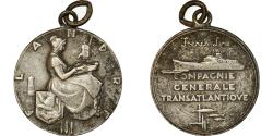 World Coins - France, Medal, Compagnie Générale Transatlantique, Flandre, Shipping