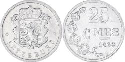 World Coins - Coin, Luxembourg, 25 Centimes, 1963