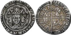 World Coins - Kingdom of England, Henri VI, Half Groat, 1430-1431, Calais, Silver,