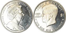 World Coins - Coin, BRITISH VIRGIN ISLANDS, Dollar, 2003, Franklin Mint, JFK - "Ich bin ein