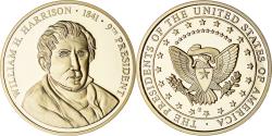 Us Coins - United States of America, Medal, Les Présidents des Etats-Unis, W.Harrison