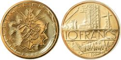 World Coins - Coin, France, Mathieu, 10 Francs, 1981, , Nickel-brass, KM:940