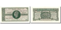 World Coins - Banknote, France, 1000 Francs, 1943-1945 Marianne, 1945, Undated (1945)