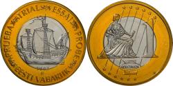 World Coins - Estonia, Medal, 1 E, Essai-Trial, 2003, Exonumia, , Bi-Metallic
