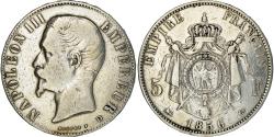 World Coins - Coin, France, Napoleon III, Napoléon III, 5 Francs, 1856, Lyon,