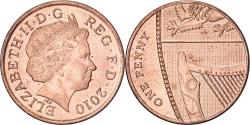 World Coins - Great Britain, Elizabeth II, Penny, 2010, Copper Plated Steel, , KM:1107