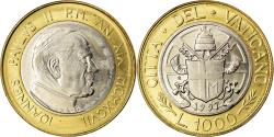World Coins - Coin, VATICAN CITY, John Paul II, 1000 Lire, 1997, Roma, , Bi-Metallic