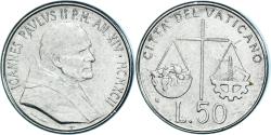 World Coins - Coin, Vatican, 50 Lire, 1989