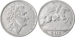 World Coins - Coin, Albania, Lek, 1931, Rome, , Nickel, KM:5