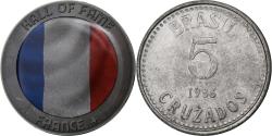 World Coins - Brazil, Token, Hall of Fame, France, Stainless Steel,