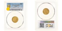 World Coins - France, 50 Centimes, Chambre de commerce, 1926, Paris, Cupro-Aluminium, PCGS