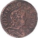 World Coins - Coin, Spain, Catalonia, Louis XIV, Seiseno, 1646, Barcelona, , Copper