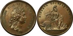 World Coins - France, Medal, Louis XIV, Établissement des Manufactures, 1664, Copper, Mauger